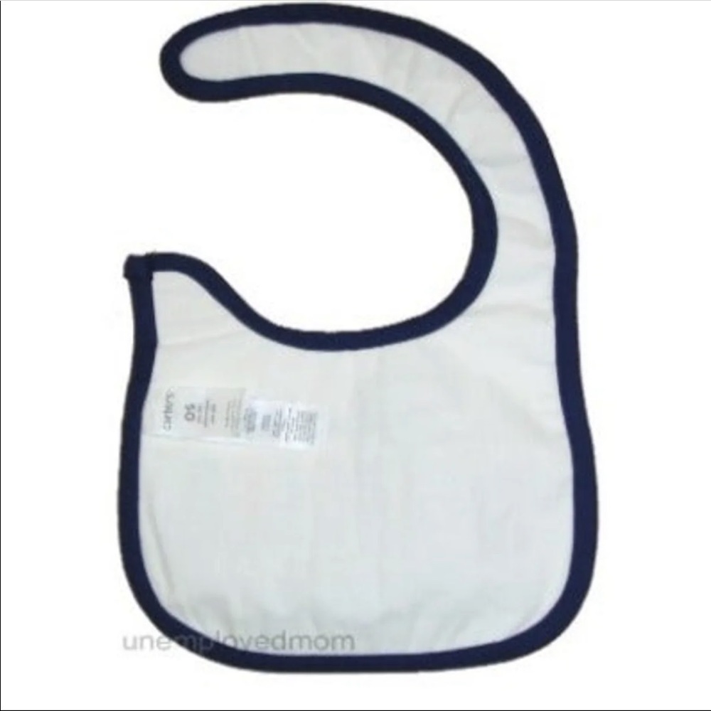 Star Cutie Baby Bib Girls 4th July Patriotic Holiday Memorial Day Labor - Picture 3 of 3